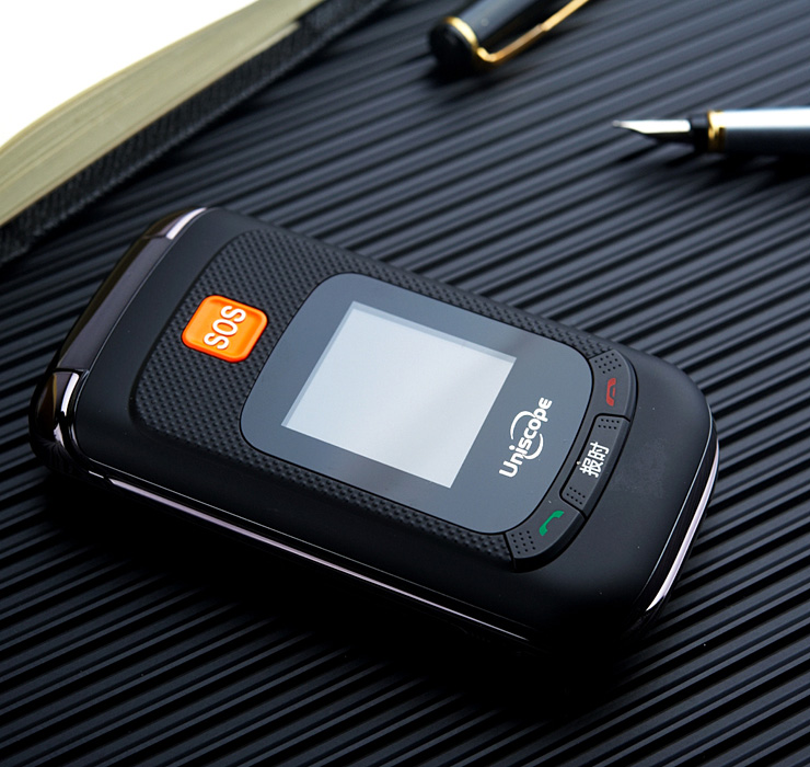 优思 (Uniscope) US98 cdma 1x电信手机  翻盖手机 老人机 黑