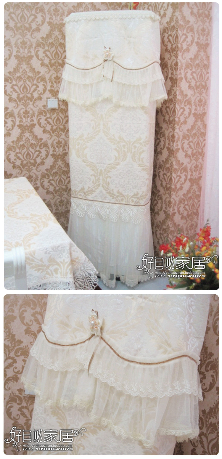 
                                        朵忆姿 普瑞瑟斯空调柜机罩 仿真刺绣防尘罩 普瑞瑟斯                