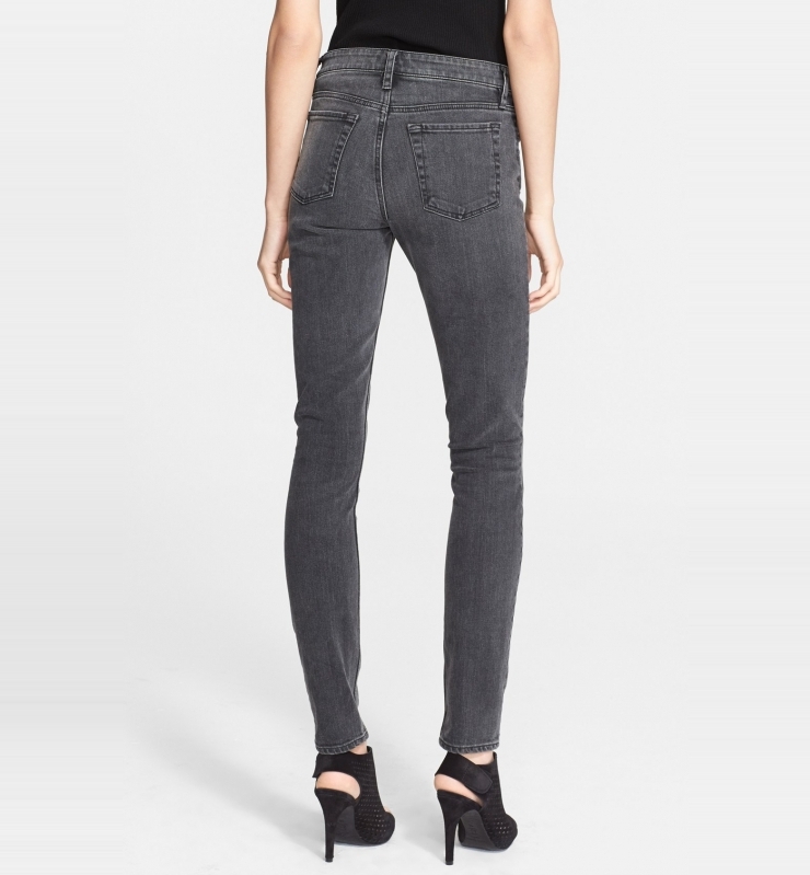 希尔瑞 theory 女式紧身牛仔裤 q00191760 stonewash 27