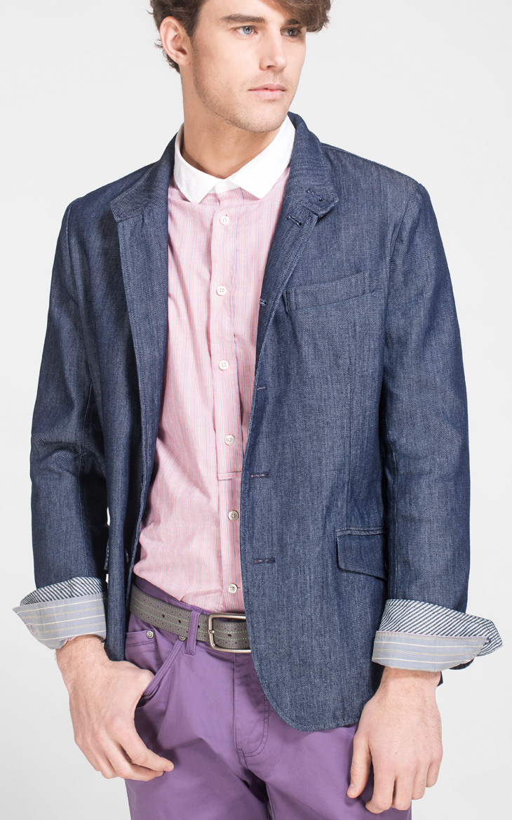 装饰手巾袋 前胸手巾袋无明线,绅士有型.