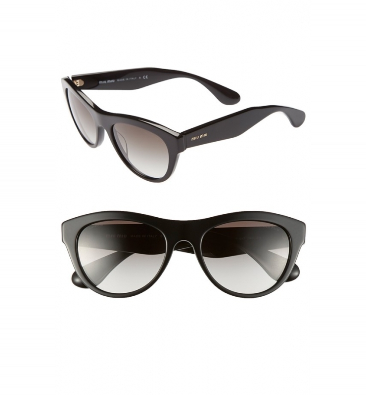 with a modified cat-eye silhouette for extra retro flair