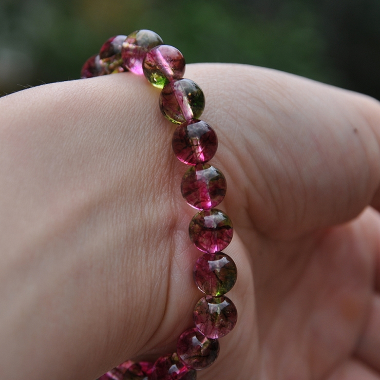 悦人(joyu)天然西瓜晶手链