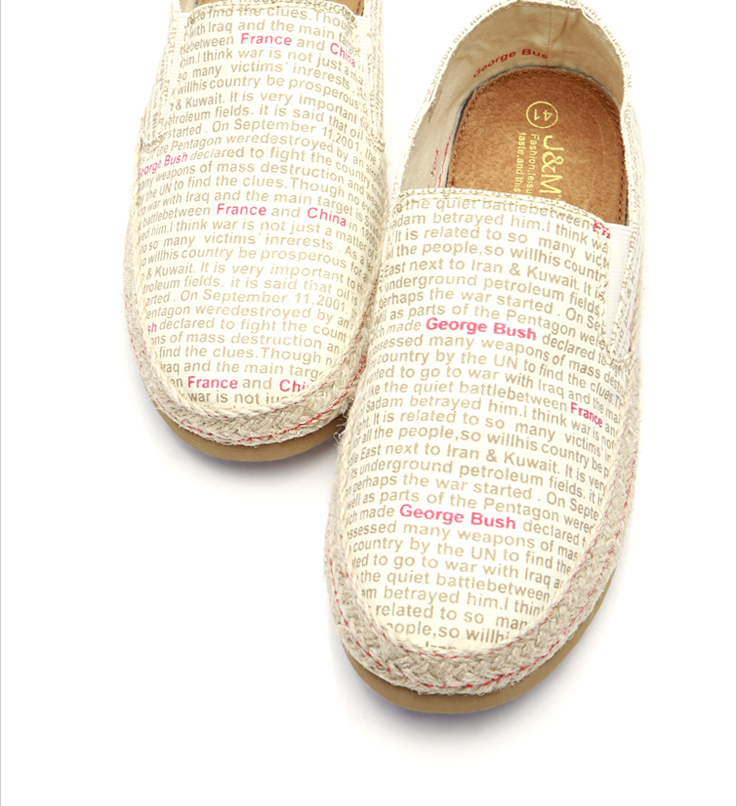 快乐玛丽 新品 欧美风英文 帆布鞋布鞋5305m 黑色 43