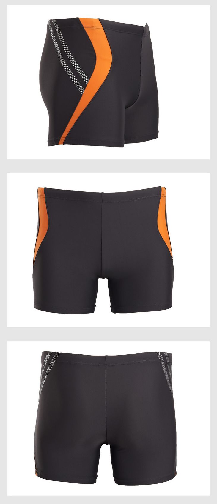 zoke洲克 泳裤男 宽松加大码时尚温泉游泳裤111502203