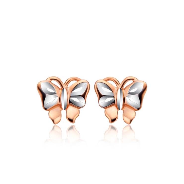 周大福 chowtaifook 18k金耳环 e106139