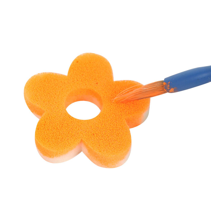 dms大贸商 diy海绵印章 儿童涂鸦美术美工绘画工具 24个-ef00464