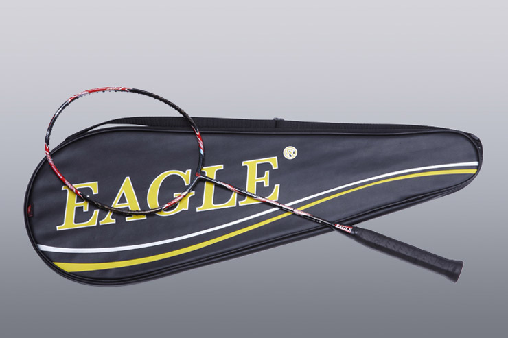 鹰牌eagle全碳素羽毛球拍399(已穿线)