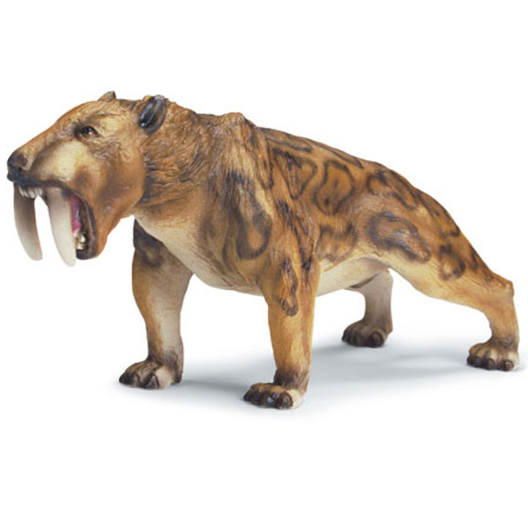 思乐schleich 剑齿虎 老虎 s16520 德国仿真动物模型玩具 动物玩偶