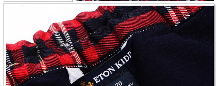 伊顿纪德(etonkidd)英伦儿童装2013夏季新款女童苏格兰格裙10q223 165