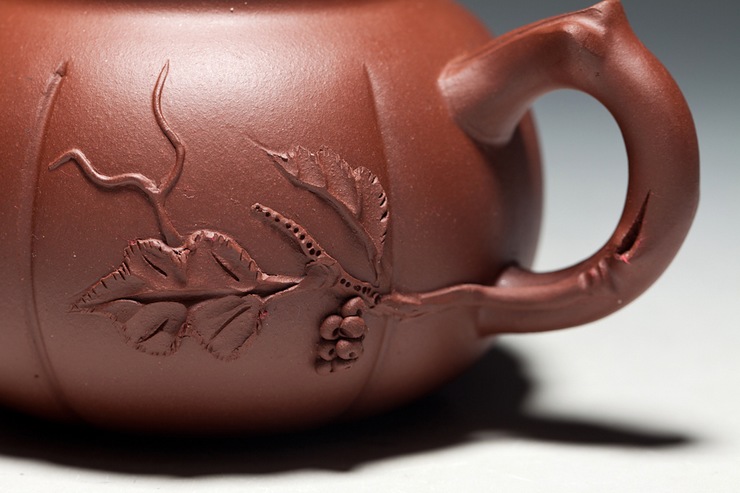 华盛和 宜兴 手工仙昂 沈陆仙制 硕果壶 300cc 原矿清水泥 茶具茶壶