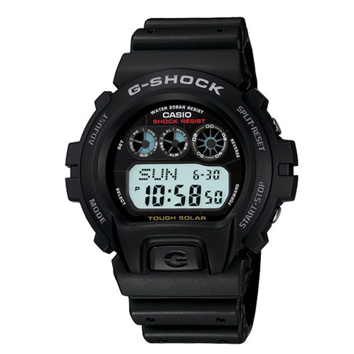 casio 卡西欧 太阳能赛车男表g-6900-1d