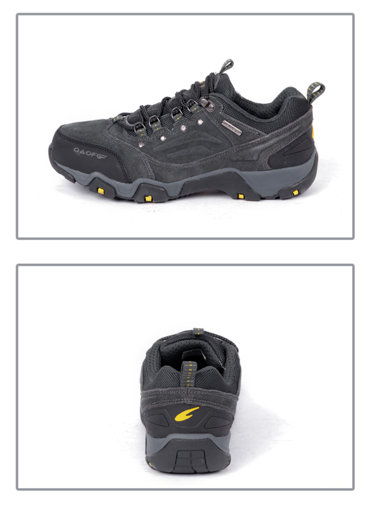 侨丰qaofg 户外休闲运动登山鞋21060 深灰色 45