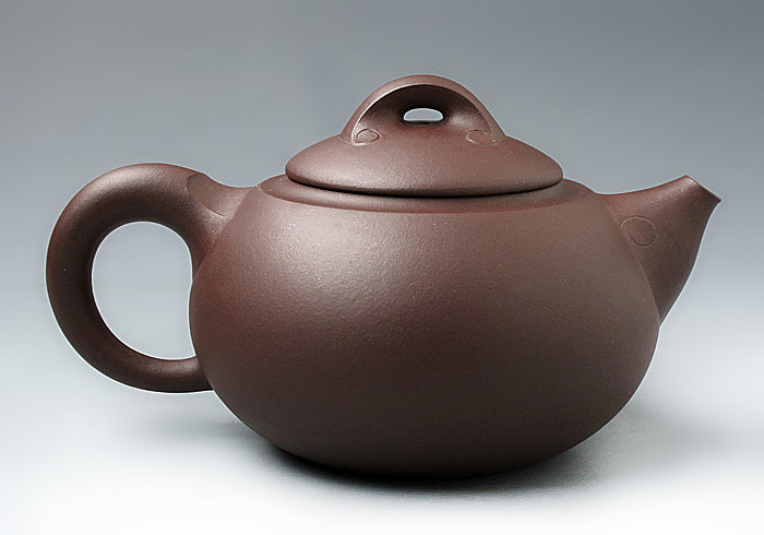 【紫砂之家】 全手工 宜兴紫砂壶 朱丹 紫泥大敦厚 原矿紫泥 320cc