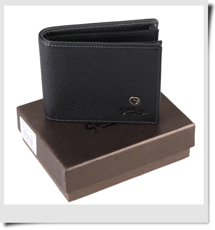 goldlion金利来男士加厚横款钱包bgb743111127-511 黑色