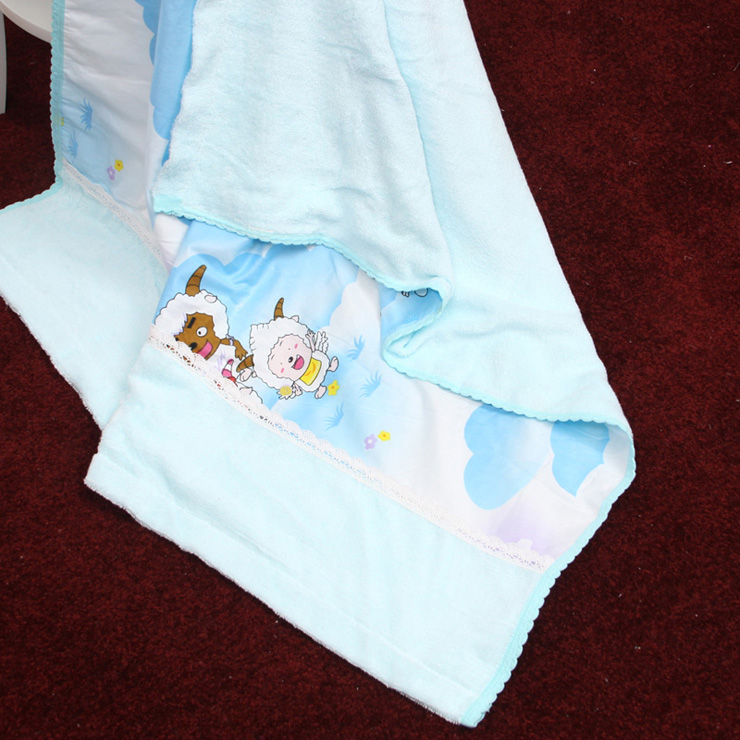 柔曼诗家纺婴儿毛巾被 童趣人生