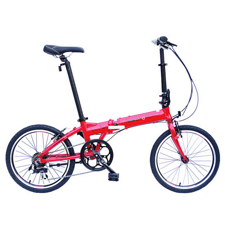 dtfly飞行折叠自行车 p8 7速 黑色