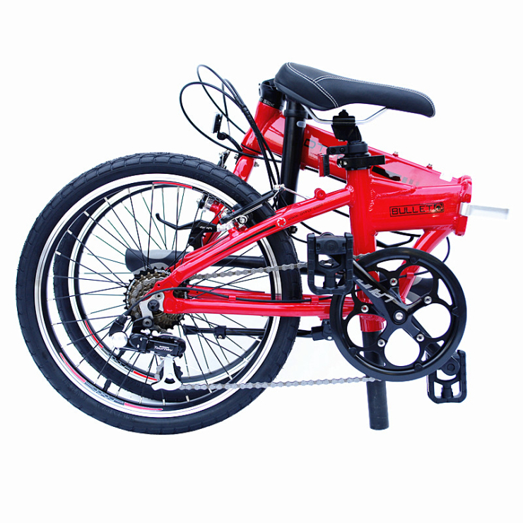 dtfly飞行折叠自行车 p8 7速 黑色