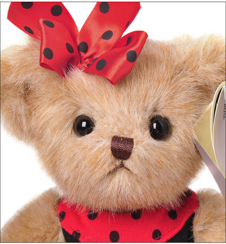 新品美国bearington贝瑞14寸飘虫蛋糕裙泰迪熊毛绒公仔玩具礼品儿童节