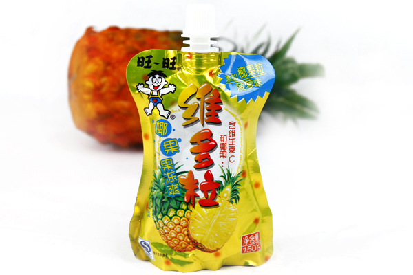 旺旺维多粒果冻爽五种口味,随机发送.