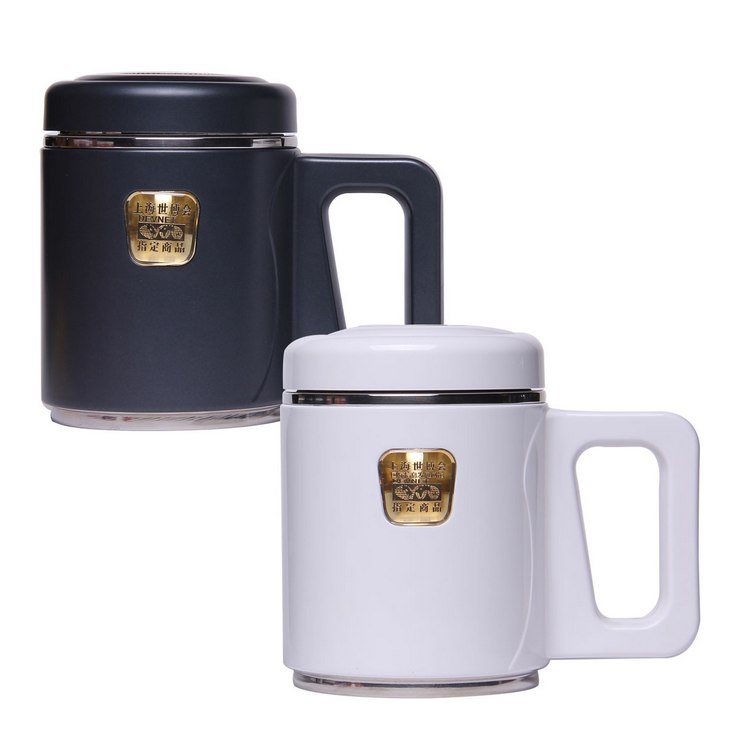 银杏世宝 骨瓷办公保温杯 sy-005 520ml 藏蓝