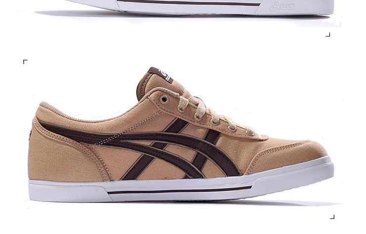 asics 亚瑟士 中性运动休闲鞋 aaron plus cv系列 h108n--0561 金色