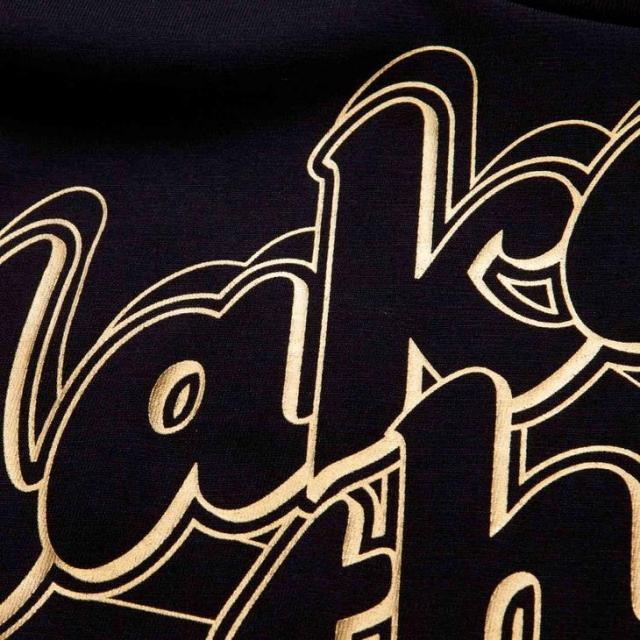 李宁运动生活系列女子短袖文化衫ahsg126-1 黑色系 l