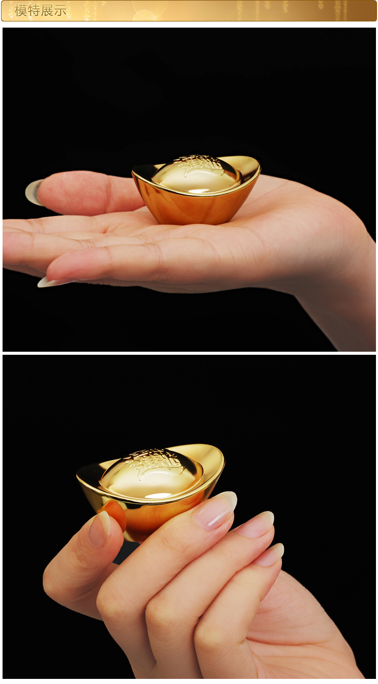 金马珠宝 万足黄金 元宝 a49yb001-g500