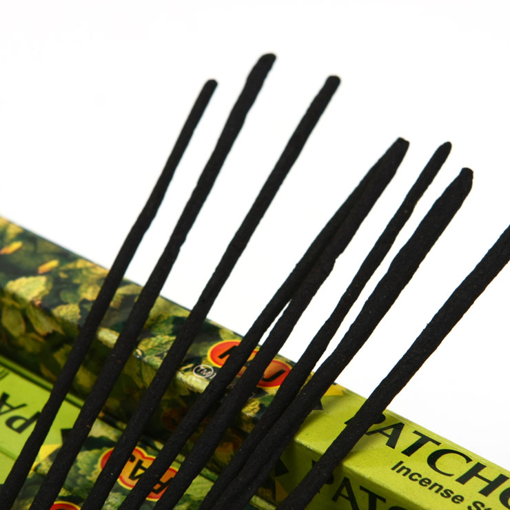 raj印度香熏 进口纯手工香薰香料 线香棍香 草汁 18g*10小盒 驱蚊