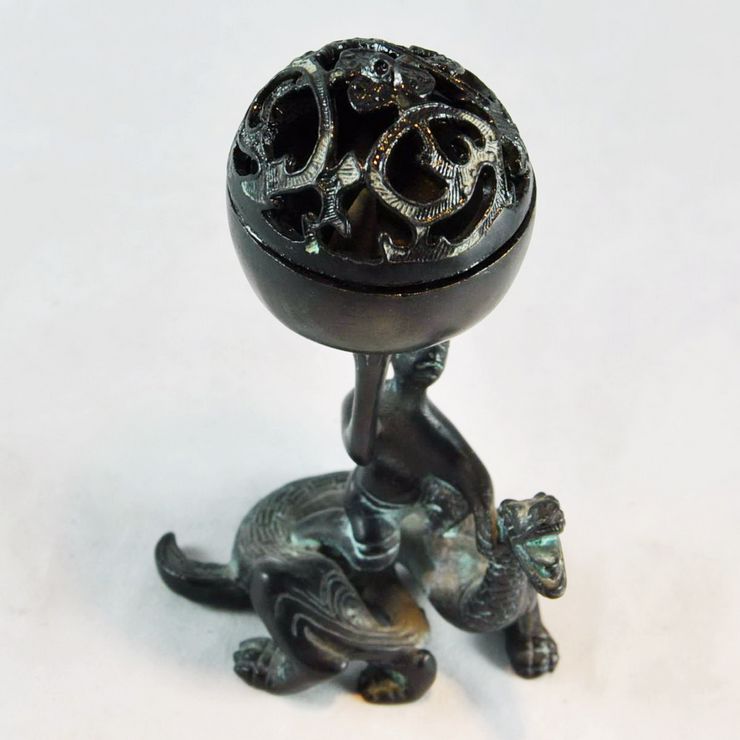 德宝城中国青铜器 非物质文化遗产 限量发行 降龙博山炉