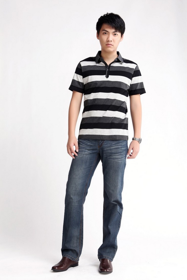 【步云男装】街头时尚 纯棉 水洗牛仔裤 zz 21009201 如图 36