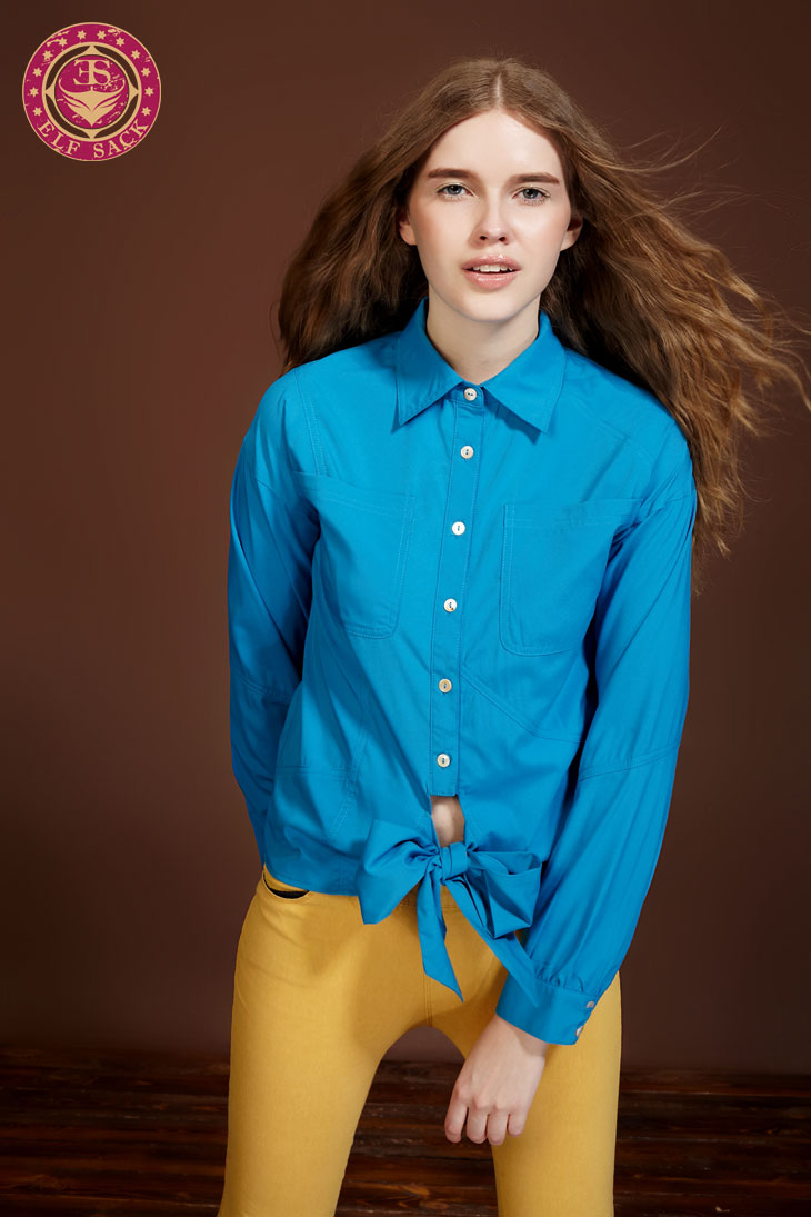 妖精的口袋 elfsack 八达市的麻雀 2012夏装新款女装 不规则裁剪艺术