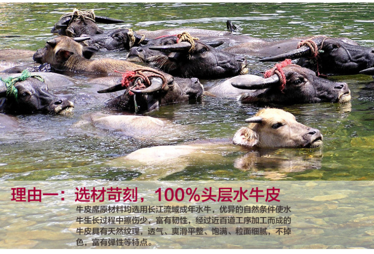 
                                        原牧 头层水牛皮凉席软席 川皮儿童牛皮席 整张无拼接 不含枕套 棕红色---无拼接 1*1.95米                