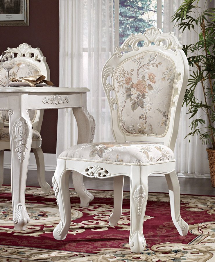 美乐乐家具 欧式家具 田园餐椅 实木家具 新古典家具 实木餐椅 餐厅