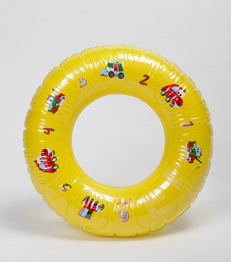 多色可选 游泳必备用具 黄色 泳圈60