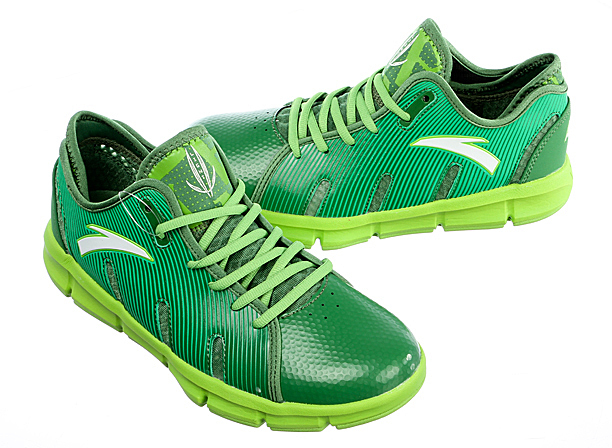 安踏 男款 篮球鞋 11221146-5 绿色 40