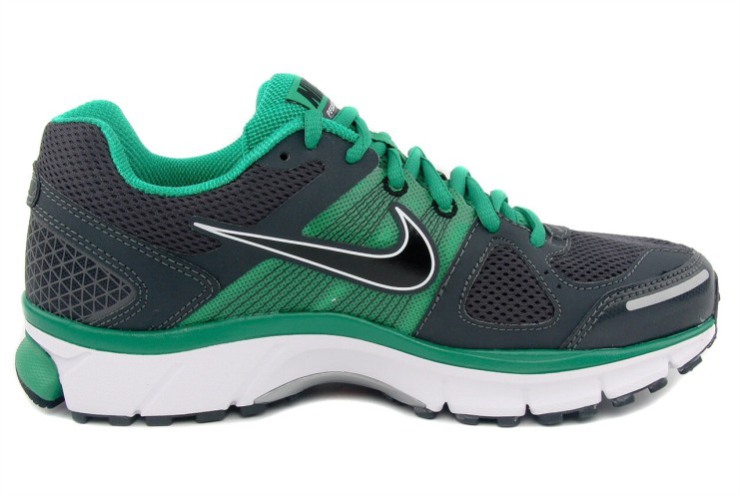 nike 耐克 男子跑步 air pegasus  28 柔缓跑步鞋 煤黑/黑/球场绿/白