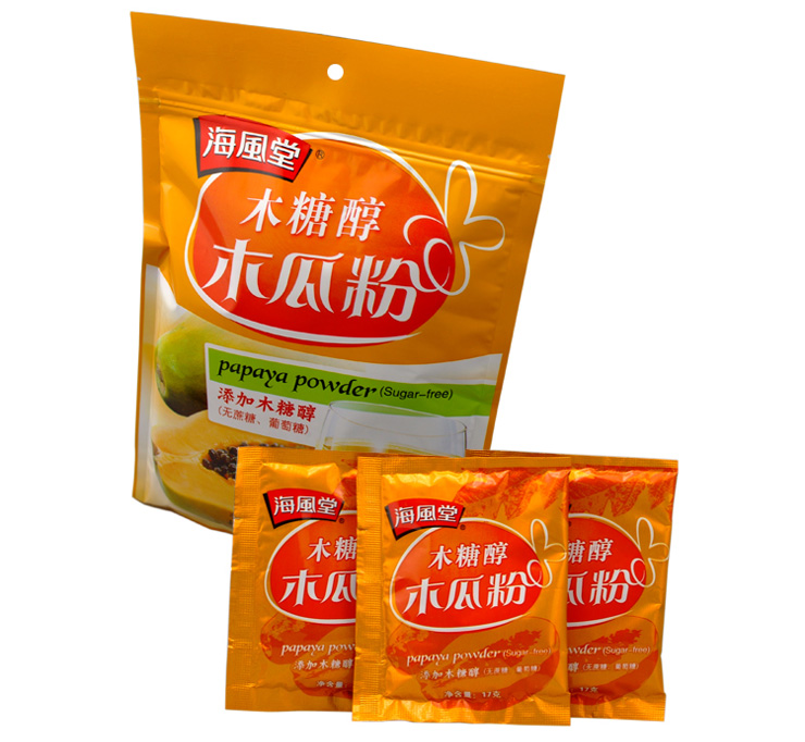 海风堂木糖醇木瓜粉340g*2 海南特产