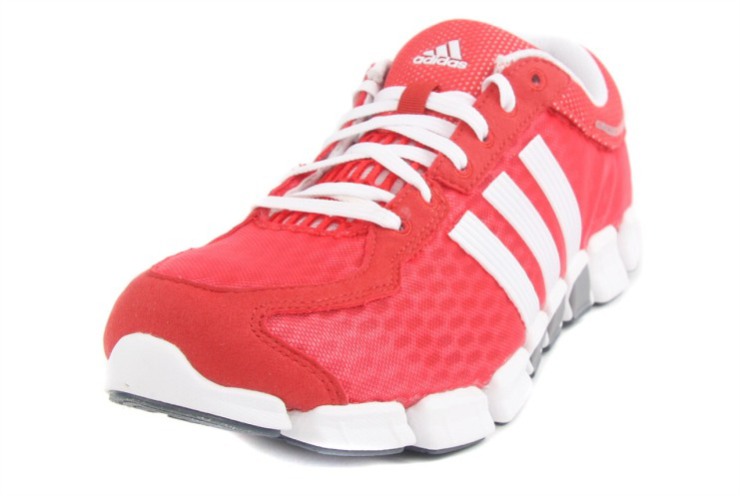adidas 阿迪达斯 跑步 男 cc ride m 跑步鞋 能量红/亮白/霓虹铁灰