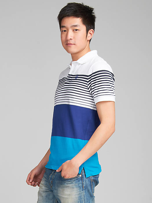 nike耐克短袖polo衫383761-103侧面图