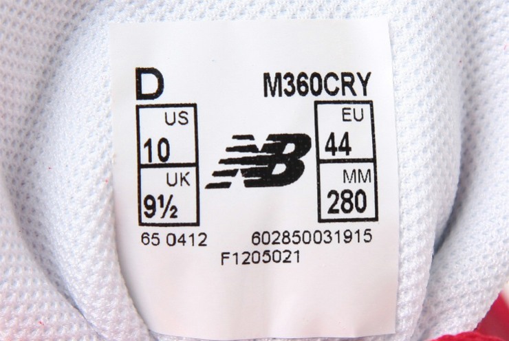 新百伦中性尺码对照表