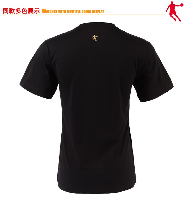 乔丹 针织t恤衫 男式运动服 短袖 上衣 户外 夏季休闲服 lm bhs