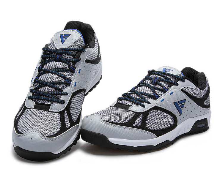 adivon 阿迪王 特卖 男子透气网跑鞋 aw2161 灰桔红 40