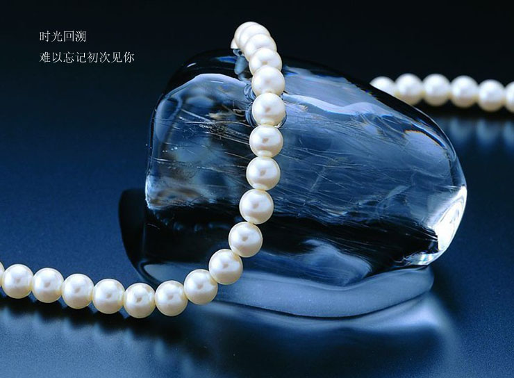 菲尔雅 纯净无暇淡水珍珠 星光珍珠项链