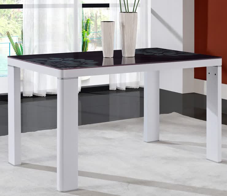 美乐乐家具 餐桌 餐厅套装 1桌 4椅 现代餐厅家具 餐桌