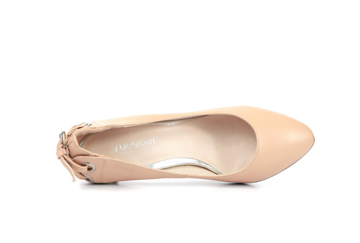 女鞋 单鞋 月芽儿yueyaer真皮2012新款单鞋.