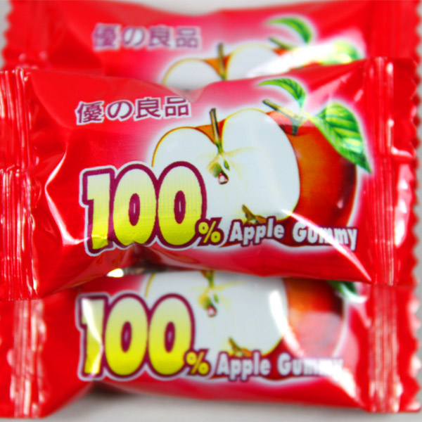 优之良品 休闲零食 苹果软糖500g