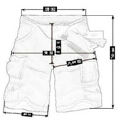 腰围(沿边度) 29 31 33 35 37 39 坐围(浪上3"v度) 42 44 46 48 50 52