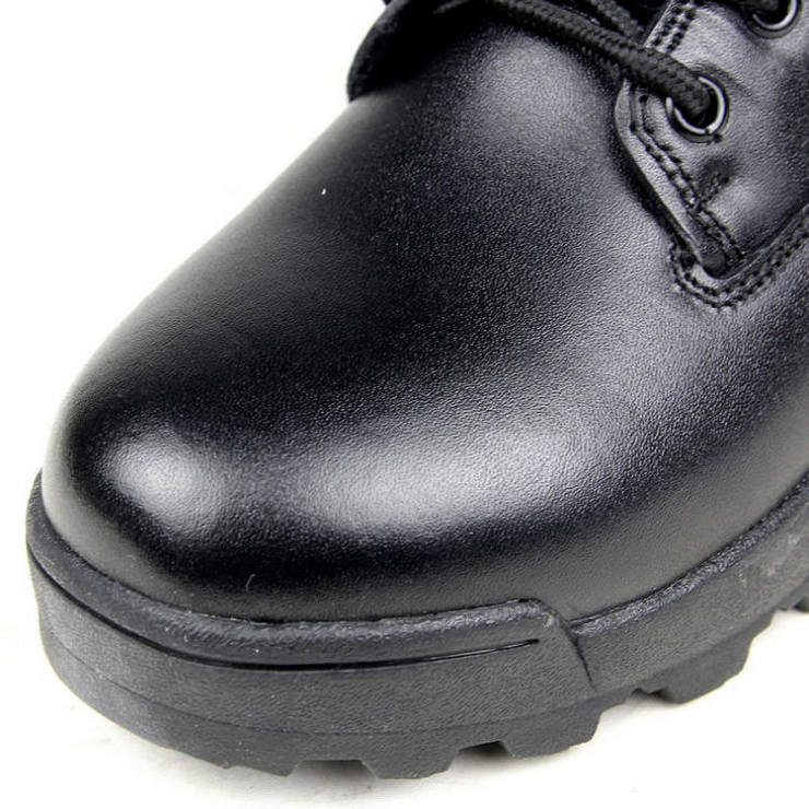 3514神行太保系带户外时尚休闲中帮侧拉链特战靴jl-1283-md 黑色 43