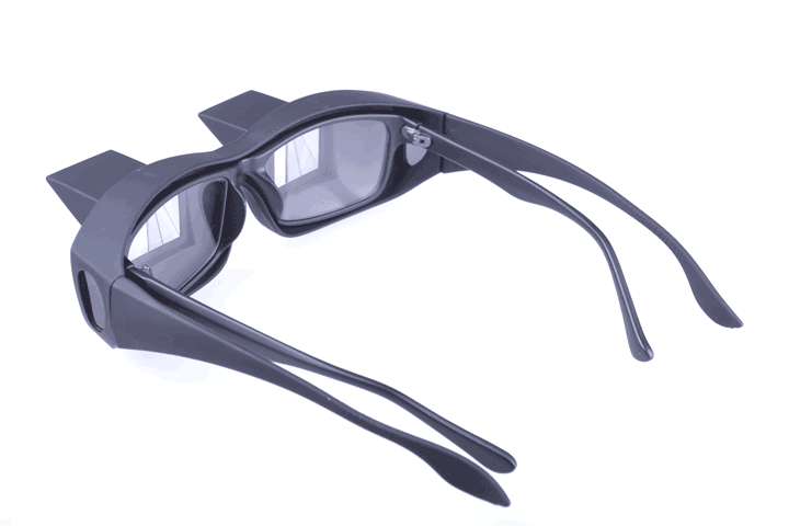 英威蒂亚(nvdaya)lryj懒人眼镜卧式折射眼镜近视非近视通用 近视非