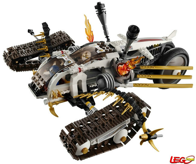 乐高lego9449幻影忍者超音波追击手new2012